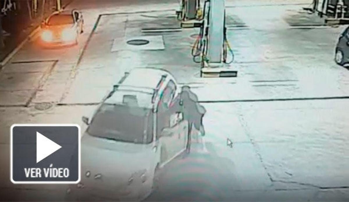 Roban un taxi en una gasolinera de Fuerteventura