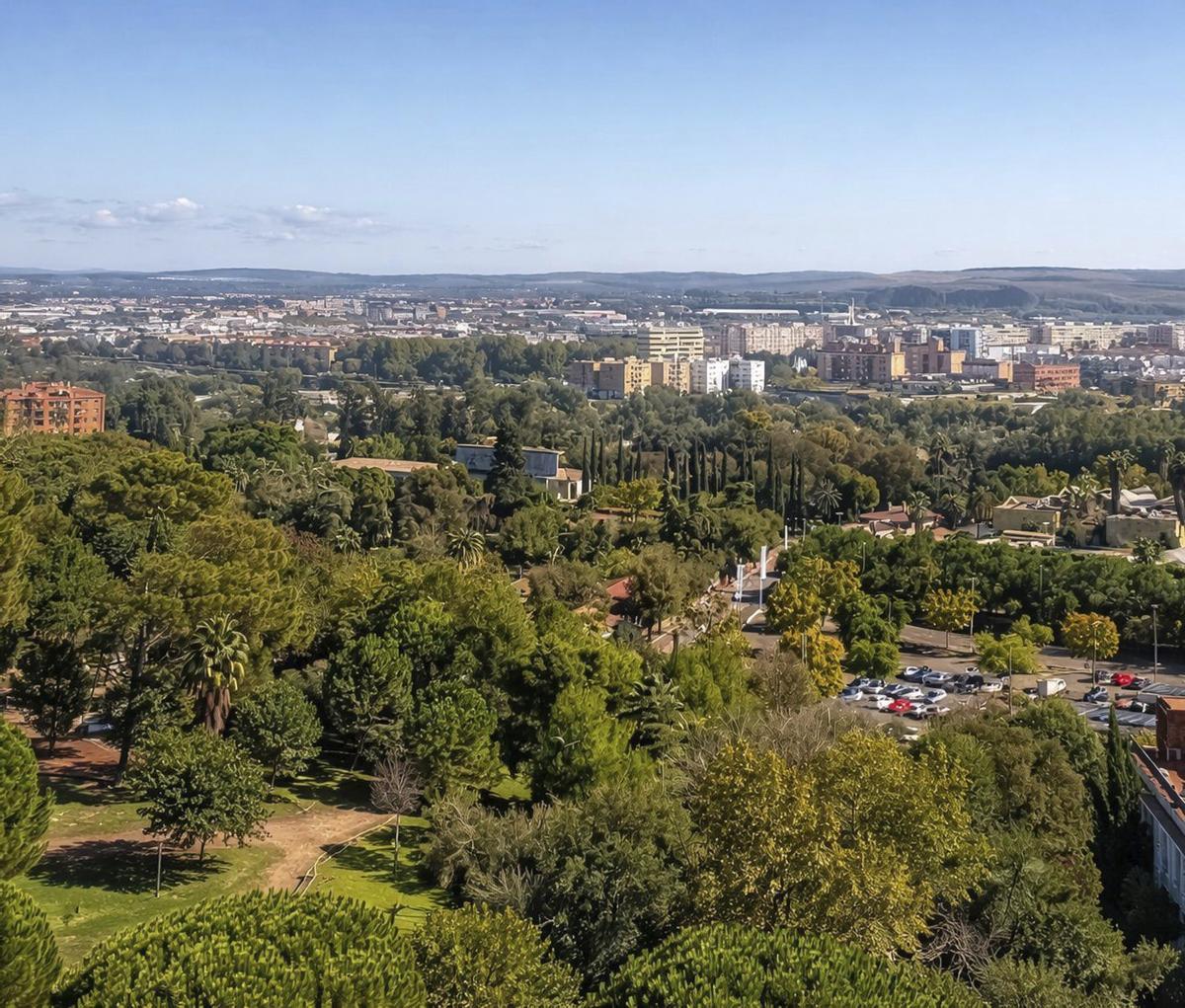 Infraestructura verde en la ciudad de Córdoba que aún puede ser mejorada. | R. ARENAS