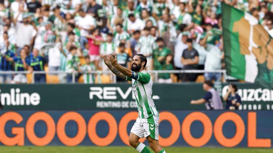 Isco, el hilo conductor de una goleada ante Osasuna que el Betis estuvo a punto de enredar (5-2)