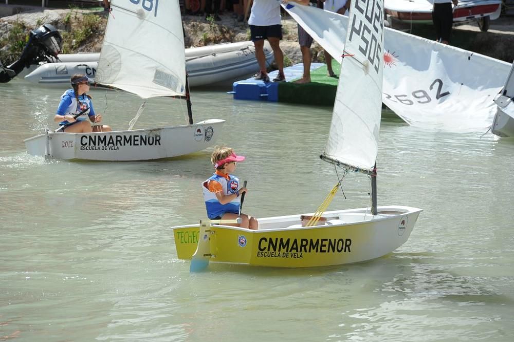 Regata exhibición en el Río Segura