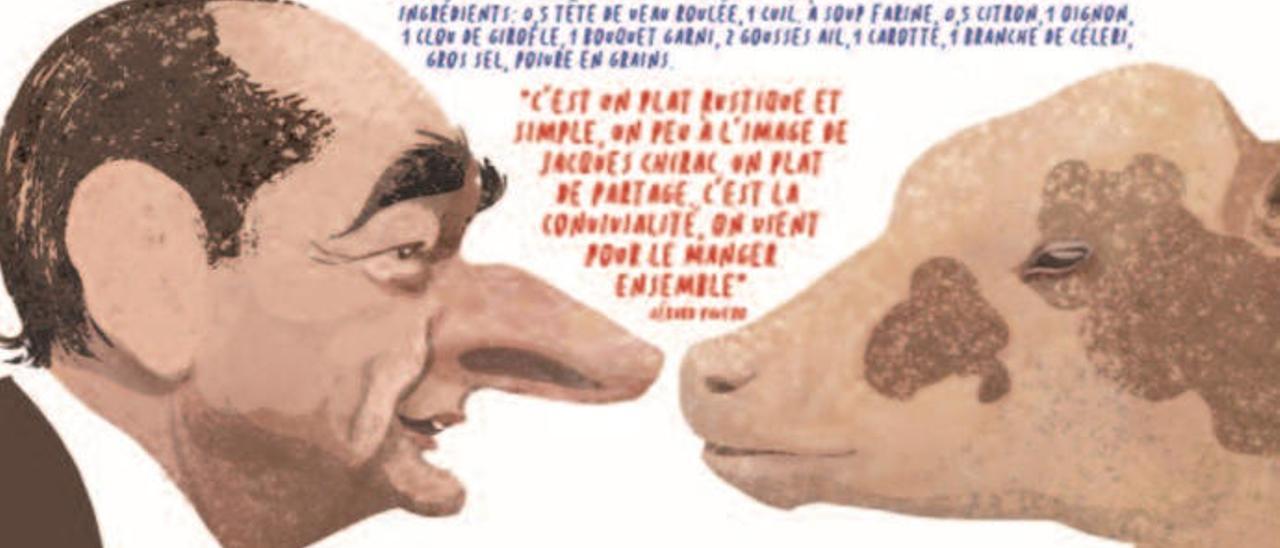Chirac y la cabeza del rey