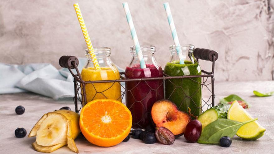 Tres bebidas detox rápidas y sanas