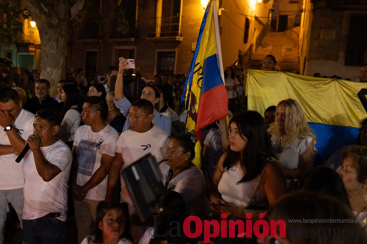 Homenaje a los cuatro fallecidos de Caravaca en el incendio de las discotecas de Murcia