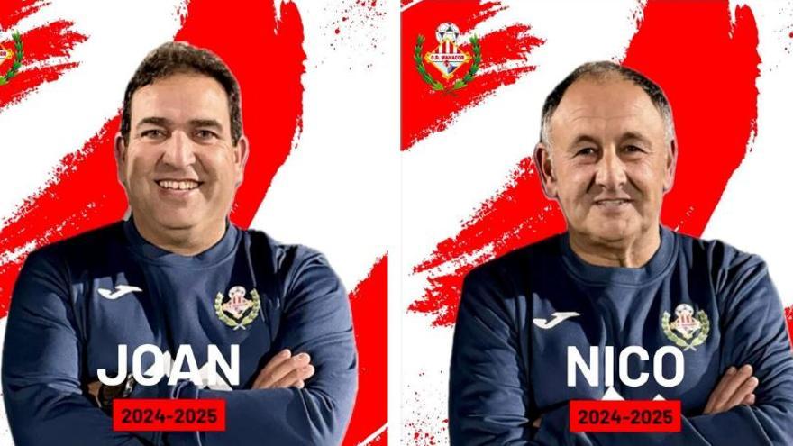 Pilotades: Joan Crespí y Nico López debutan en Magaluf en el banquillo del Manacor