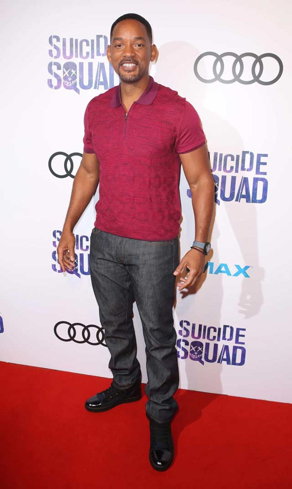 Will Smith presenta 'Suicide Squad'.