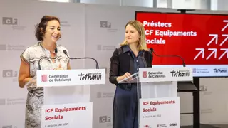 El Govern lanza una nueva línea de préstamos por 50 millones de euros para impulsar equipamientos sociales