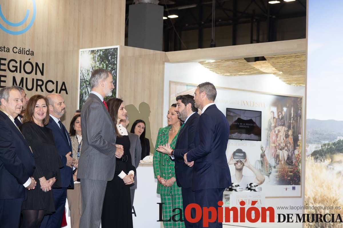 Así ha sido el primer día en el stand de la Región de Murcia en la Feria de Fitur