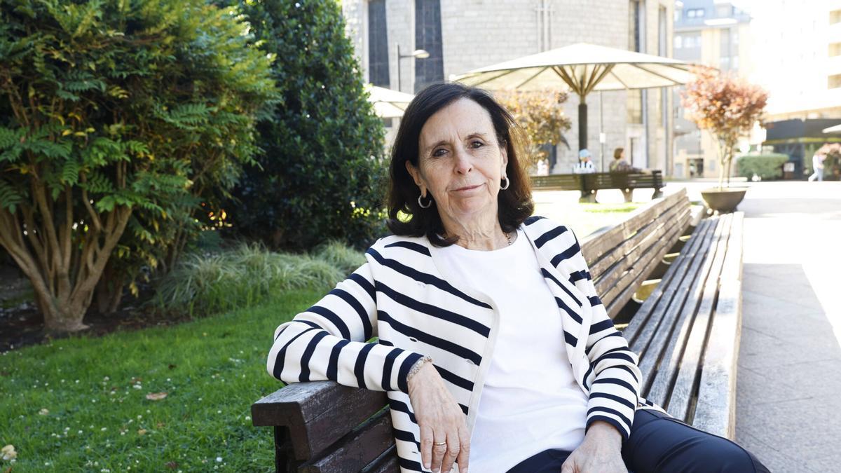 Maria Emilia Casas, expresidenta del Tribunal Constitucional en Oviedo.