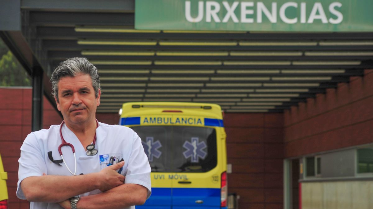 Manuel Vázquez Lima, presidente de la Sociedad Española de Medicina de Urgencias y Emergencias.