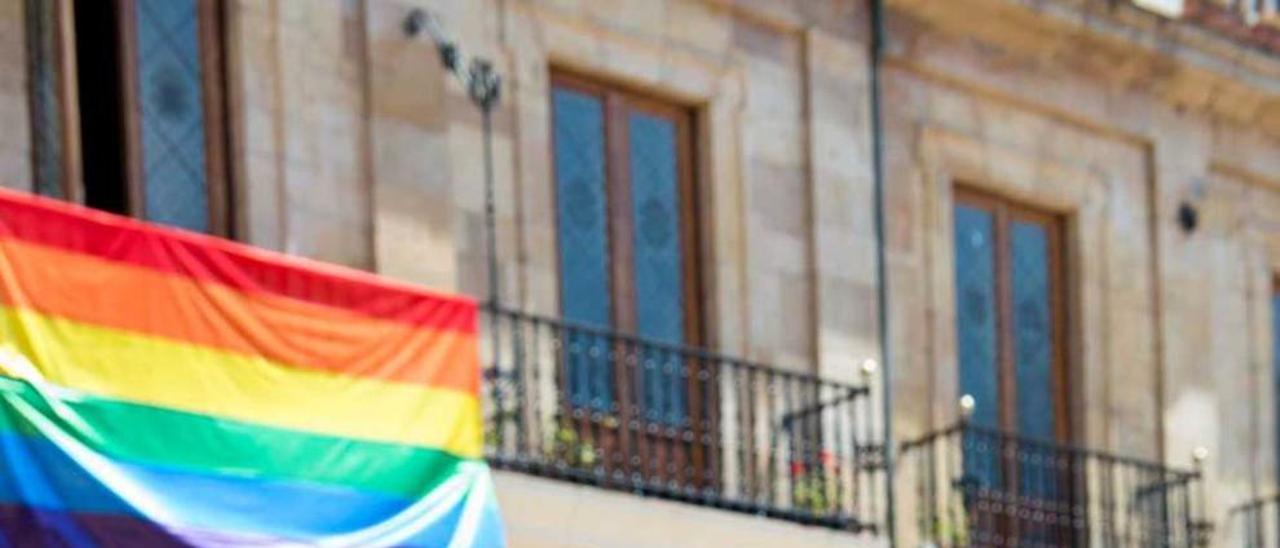 Diego Valiño, ayer, en la plaza del Ayuntamiento.