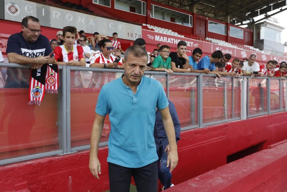 El nou jugador del Girona Àlex Gallar promet «treball i ganes» a Montilivi