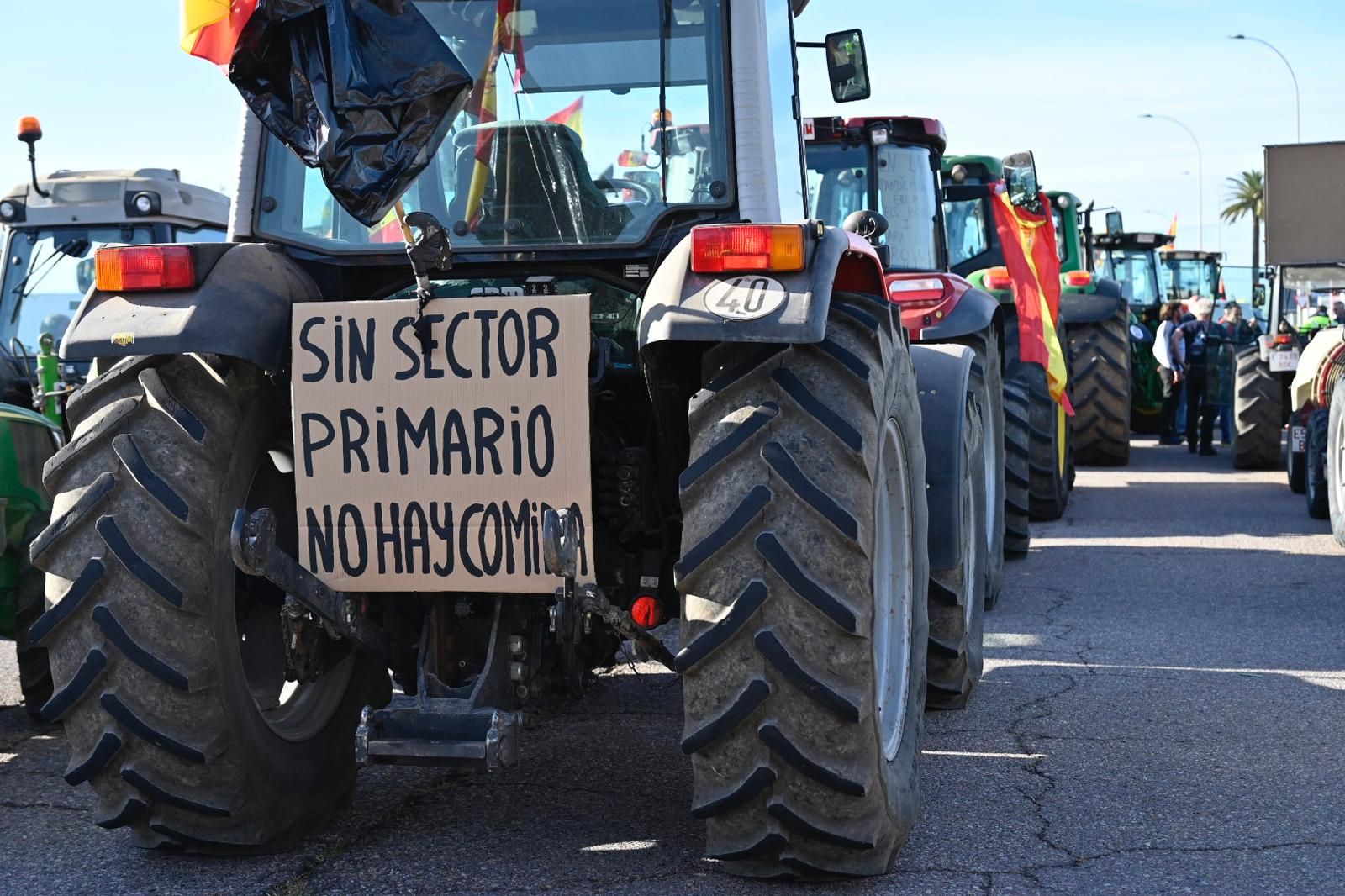 Tractorada en Castelló