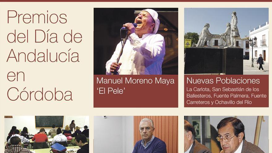 La Junta premia a El Pele, la educación de adultos y a las Nuevas Poblaciones