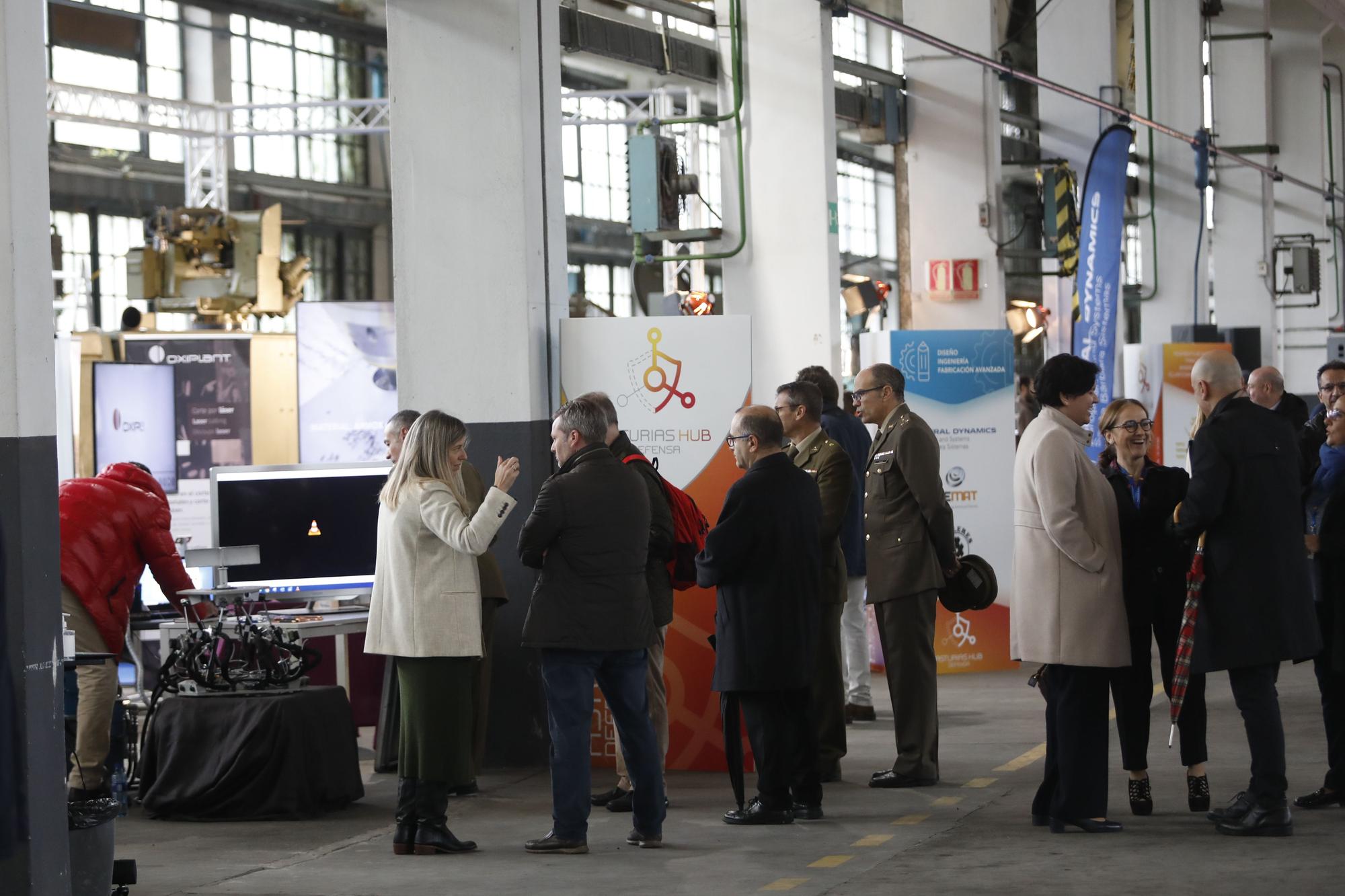 Primera feria de la industria ligada a la Defensa de Asturias