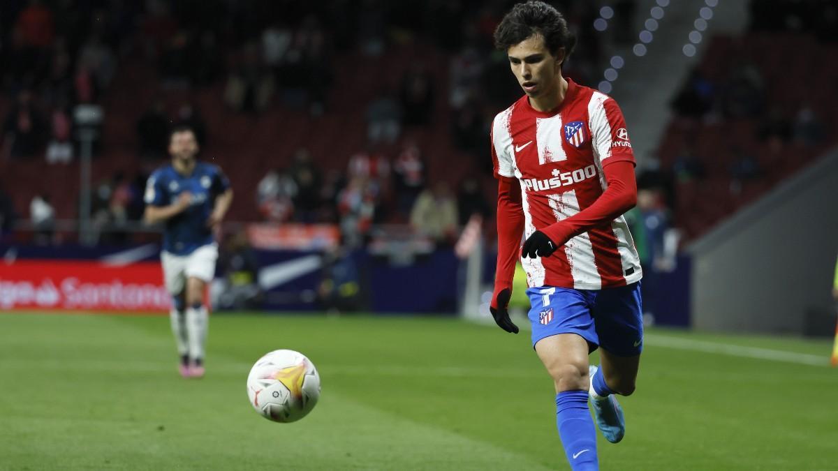 Joao Félix frente al City en Champions