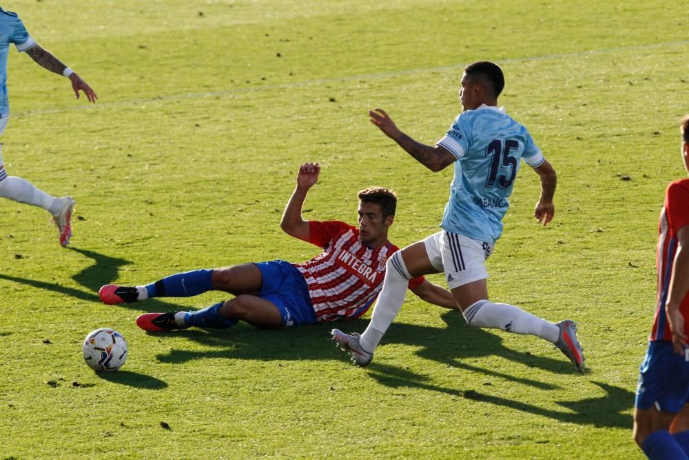 El Celta empata en el último test antes de LaLiga. // Ricardo Grobas