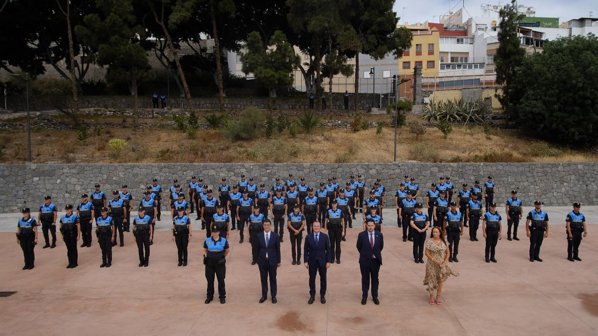 Nombramiento de 66 nuevos agentes de la Policía Local de la capital grancanaria