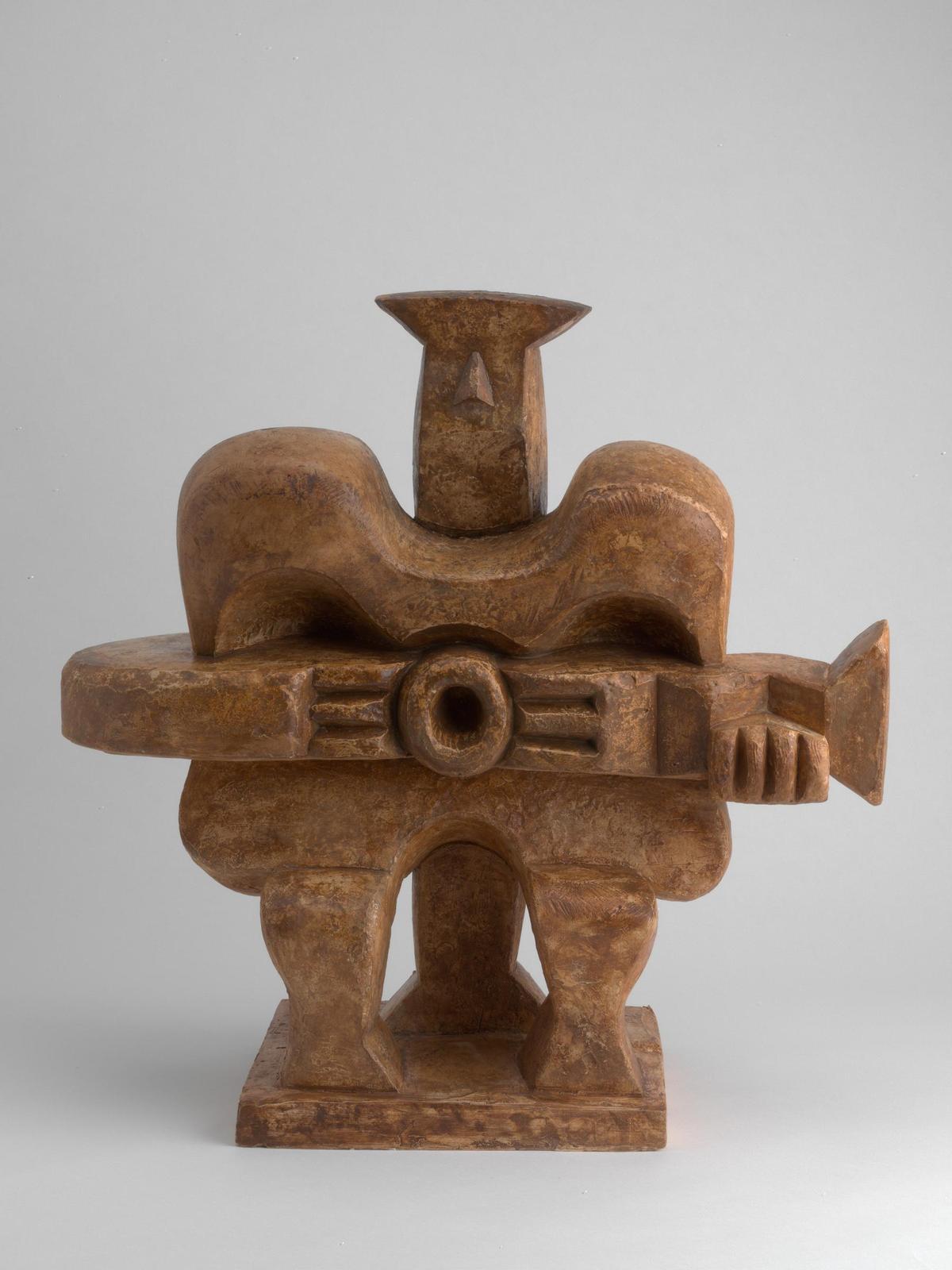 Jacques Lipchitz, Man with Guitar, 1925.