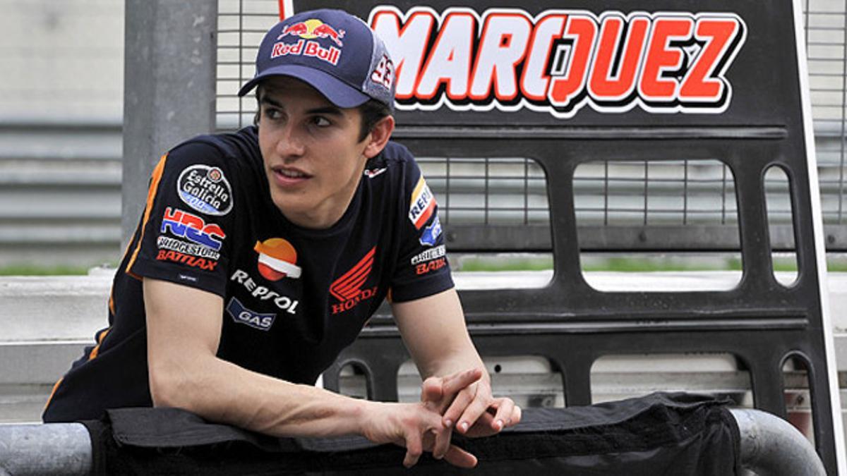 El piloto de Honda Marc Márquez