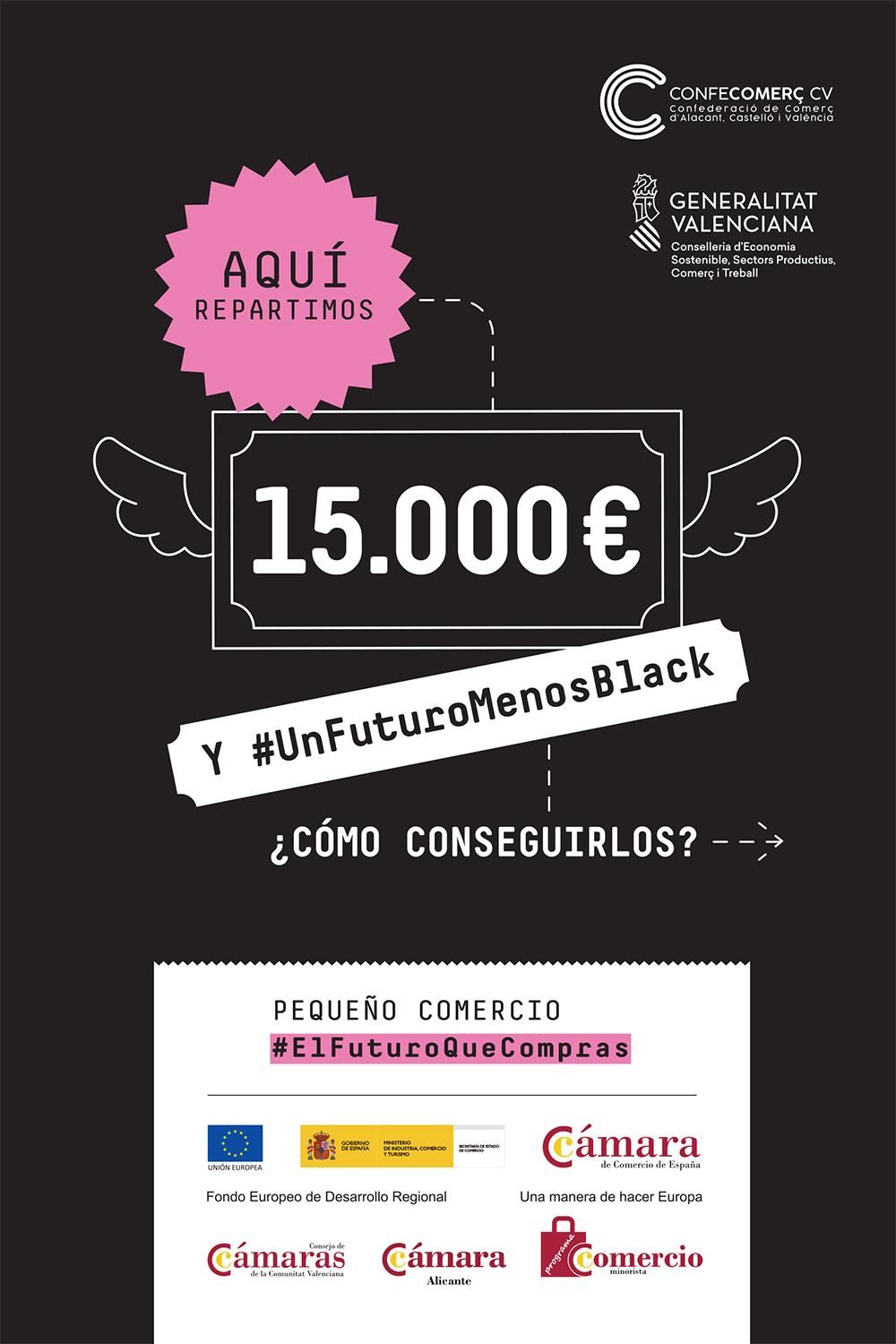 La asociación de comerciantes de Altea impulsa junto a Confecomerç CV la campaña “Un futuro menos black”