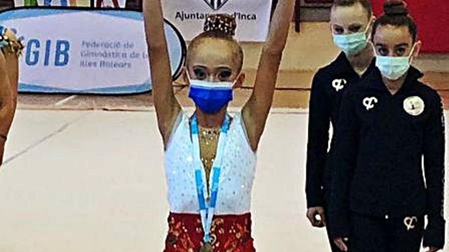 Martina García, campeona alevín. | DGE