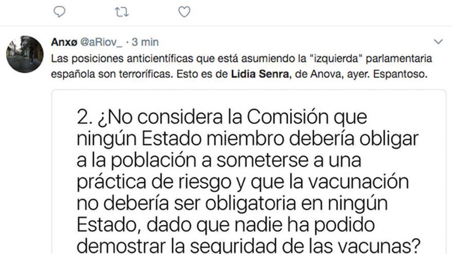 Revuelo en las redes sociales  |  Las palabras de Lidia Senra incendiaron las redes sociales. La tildaron de &quot;irresponsable&quot; e &quot;indocumentada&quot; e incluso pidieron su dimisión.