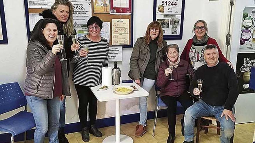 La suerte pasa de puntillas y se queda en la zona costera de Sant Llorenç