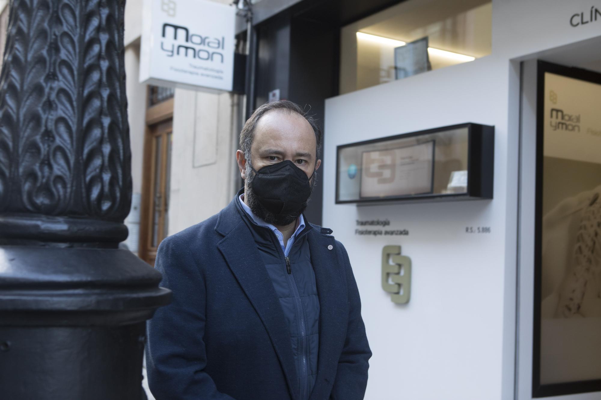 Jorge Menéndez Vallina, en Oviedo