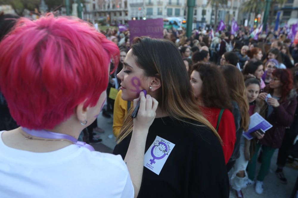 Miles de manifestantes colapsan el centro de Málaga en una marcha que comenzaba con polémica con Francisco de la Torre