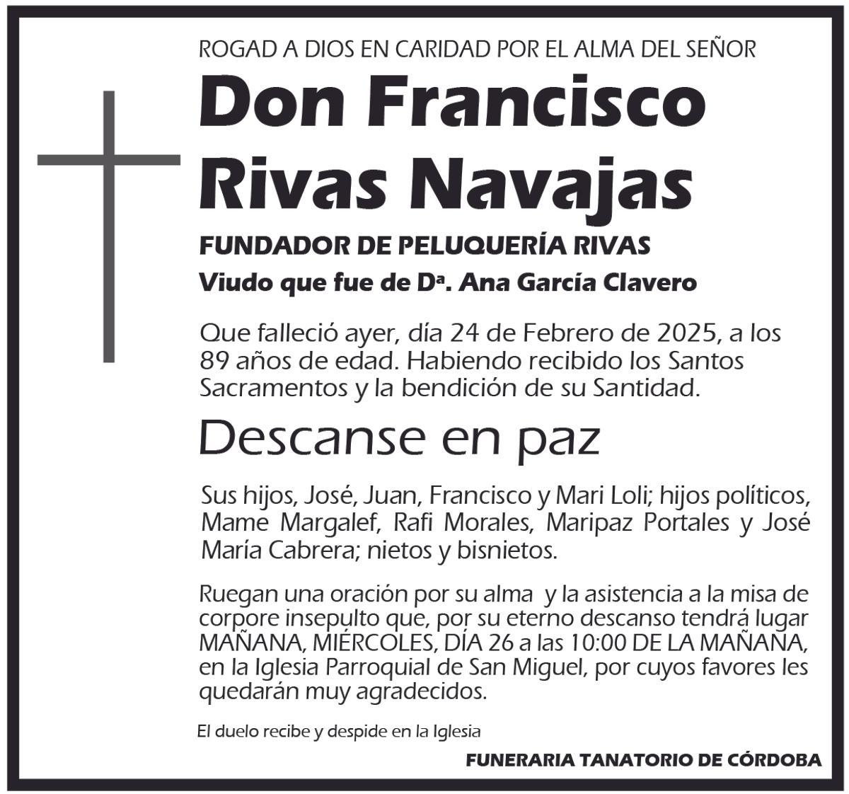 Francisco Rivas Navajas
