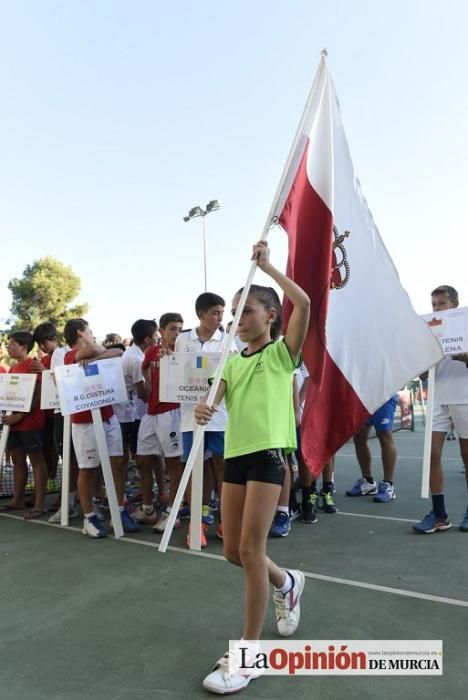 Inauguración del Campeonato Nacional de Tenis Alevín en el Club Cordillera