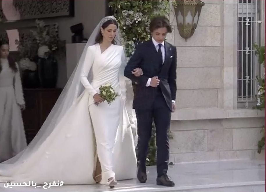 En imágenes: cita real y nupcial en Jordania, con presencia de Juan Carlos I y la reina Sofía