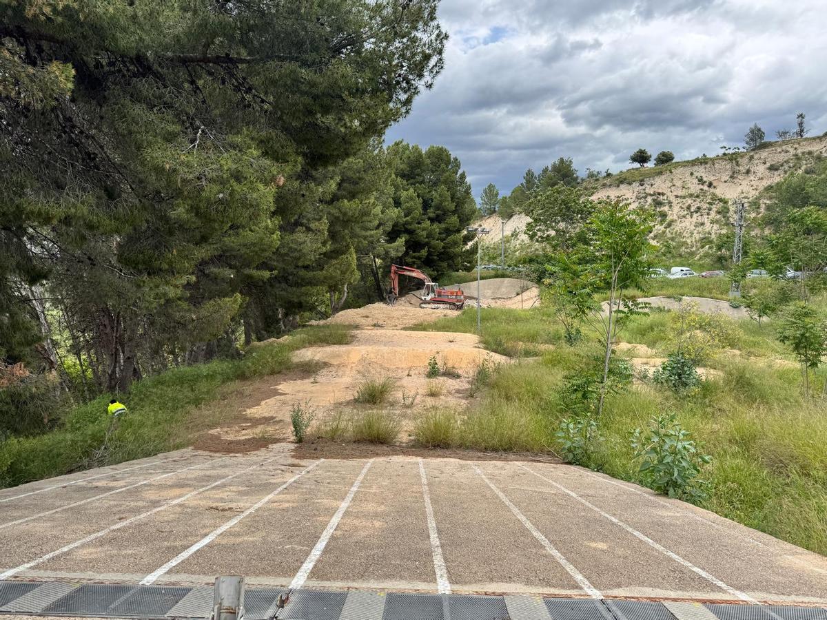 El circuito de BMX que se están desmantelando