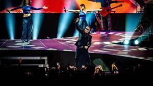 Eros Ramazzotti en el Palau Sant Jordi.