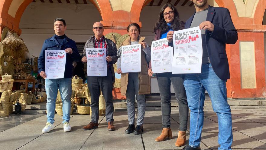 Izquierda Unida impulsa una campaña de apoyo al comercio de cercanía de Córdoba