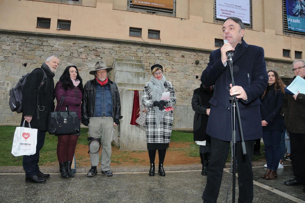 Manresa posa les primeres plaques Stolpersteine