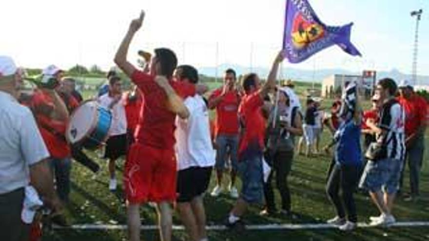 La celebración del ascenso