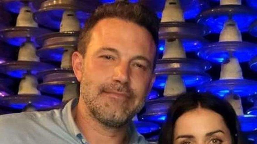 Ben Affleck y Ana de Armas, en Cuba, el pasado 5 de marzo.