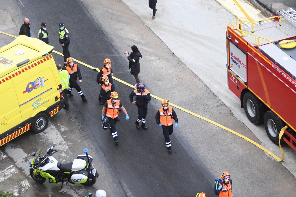 La UDEV de la Policía Nacional organiza una redada en Espinardo