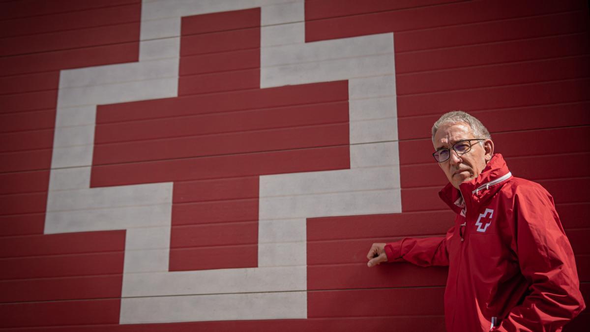 Enric Morist, coordinador de Creu Roja en Catalunya