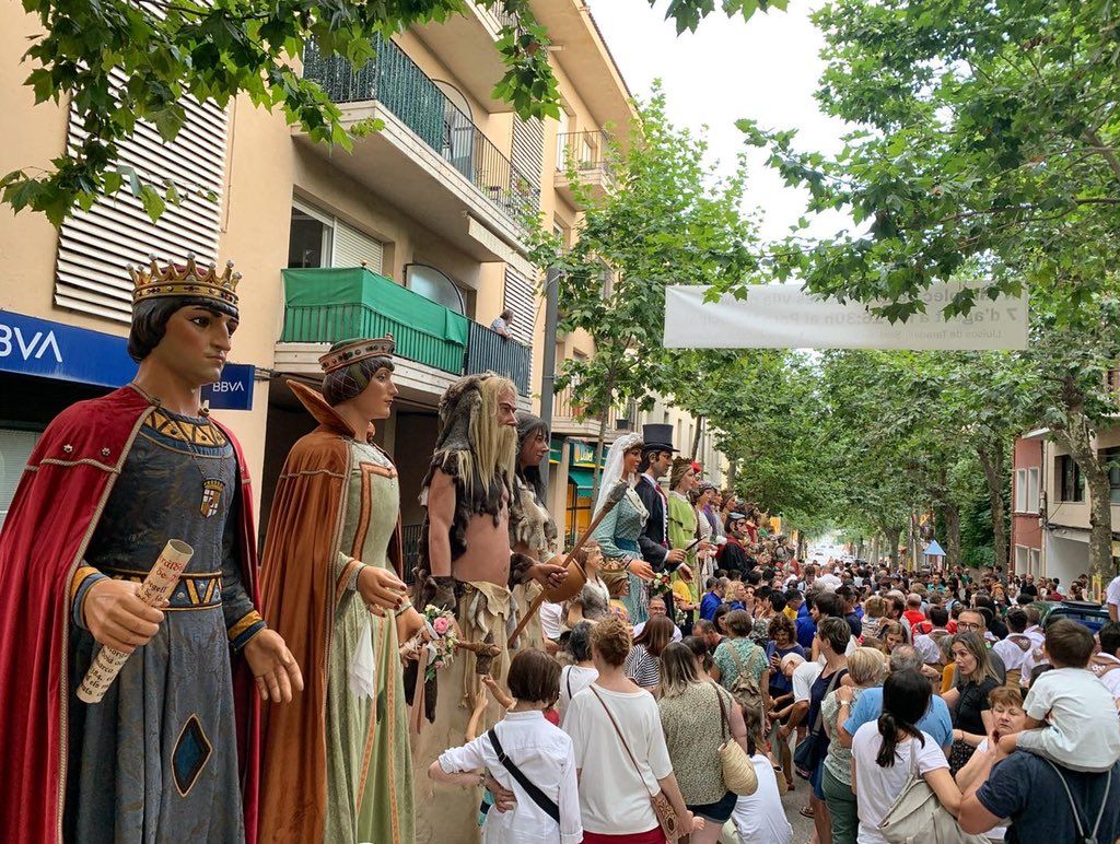 40a trobada de gegants de Moià