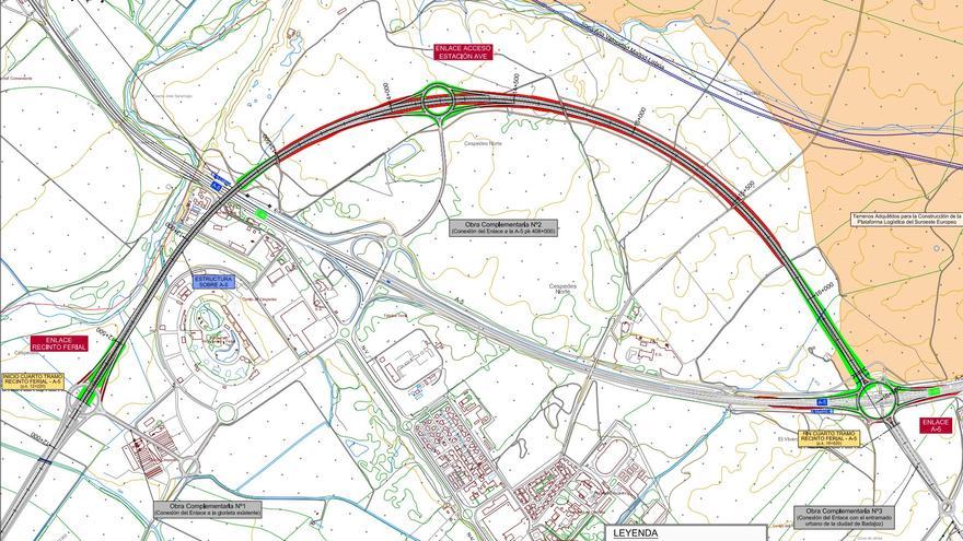 La Junta licita la redacción de los proyectos de los dos últimos tramos de la Ronda Sur de Badajoz