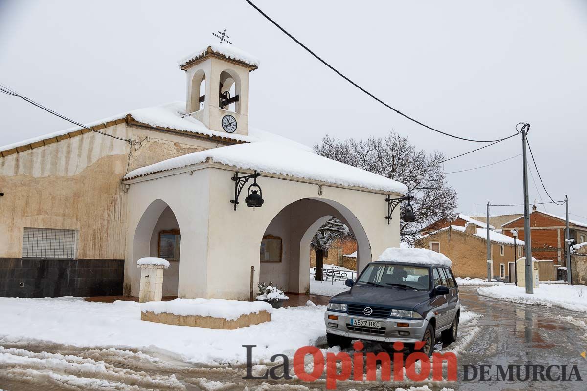 La comarca del Noroeste ofrece una estampa invernal