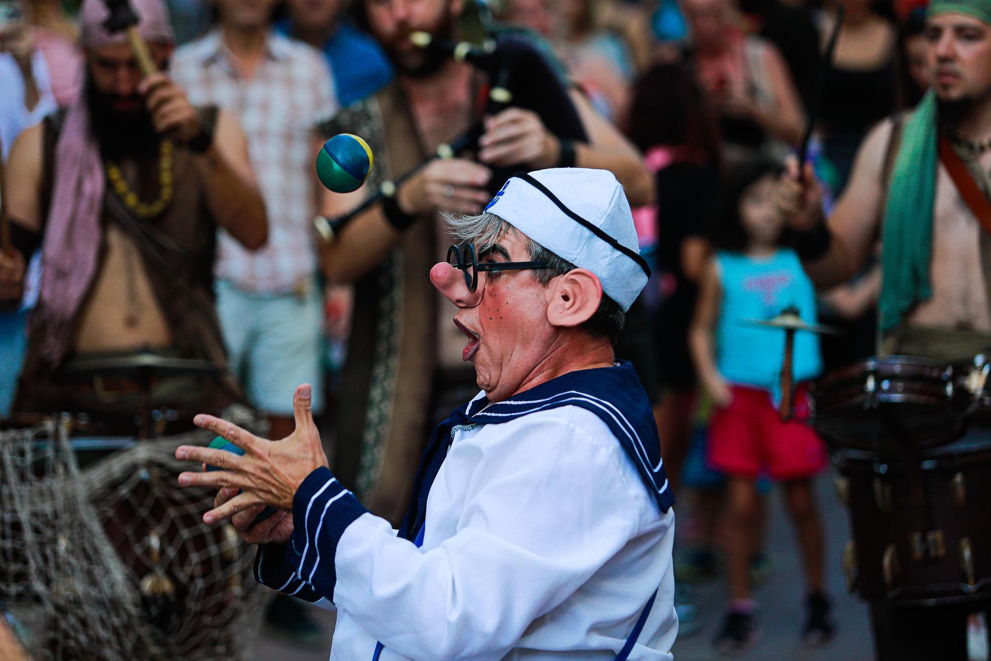 Las imágenes de la primera jornada de la Fira Marinera Medieval de Sant Antoni