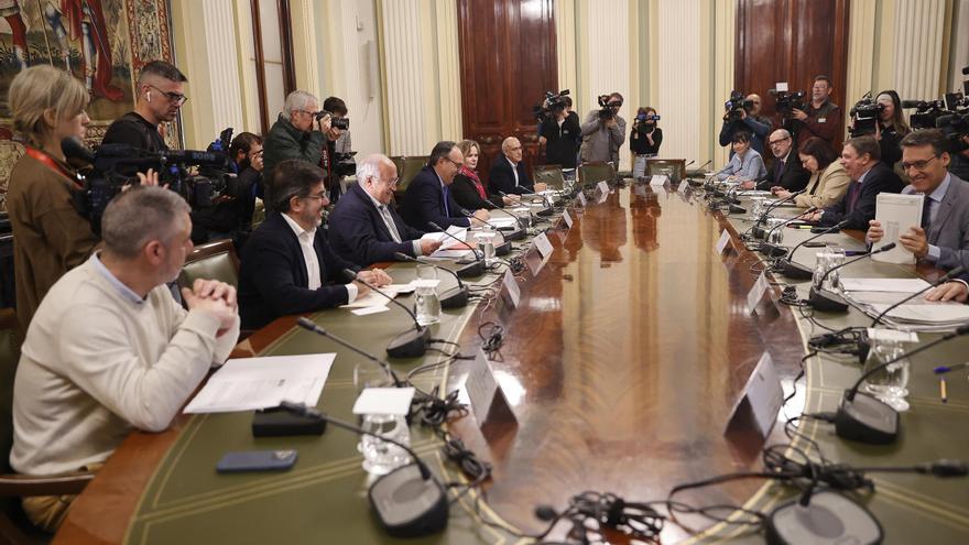 Reunión del Gobierno con las organizaciones de agricultores.