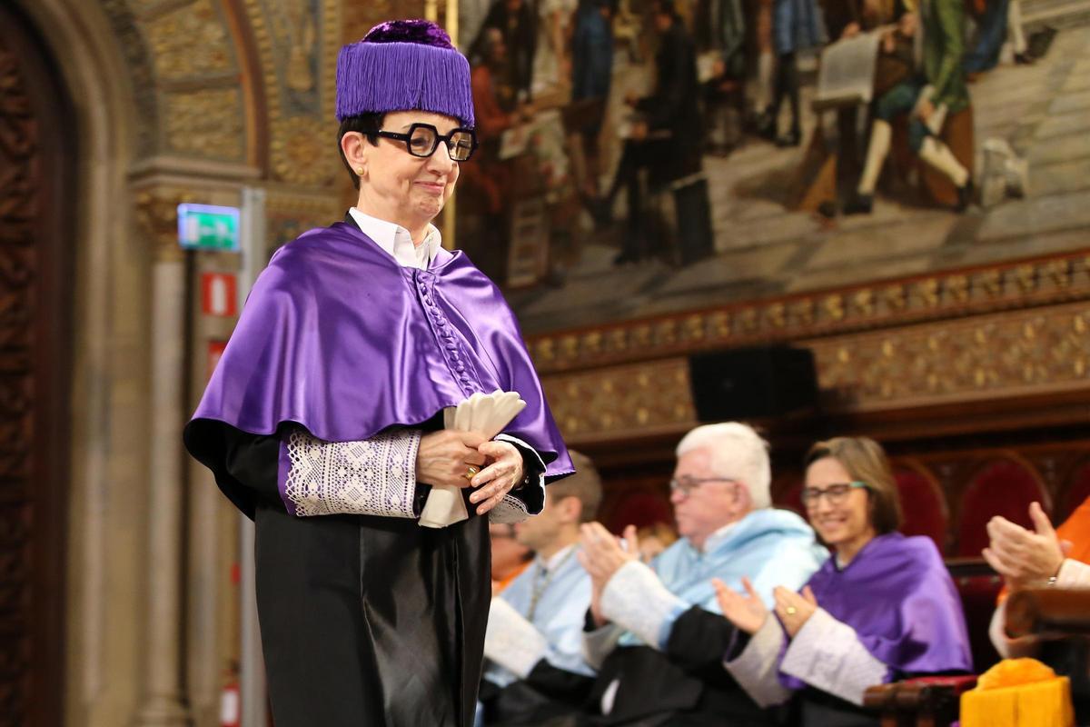 Doctora Ruscalleda. Acto de nombramiento a la chef Carme Ruscalleda como doctora honoris causa por la Universitat de Barcelona