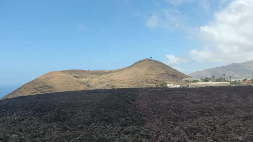 The volcano that justified the Spanish flag