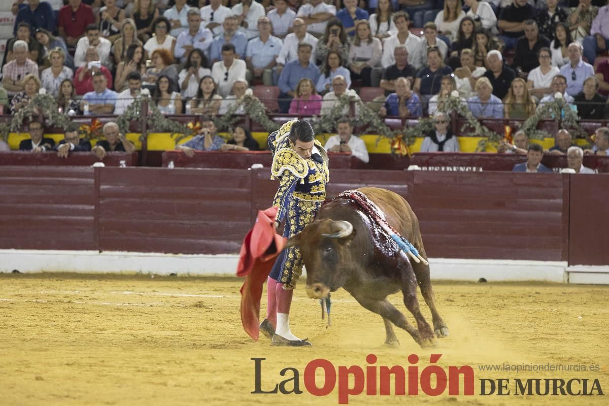 Cuarta corrida en la Feria Taurina de Murcia (Castella, Manzanares y Ureña)