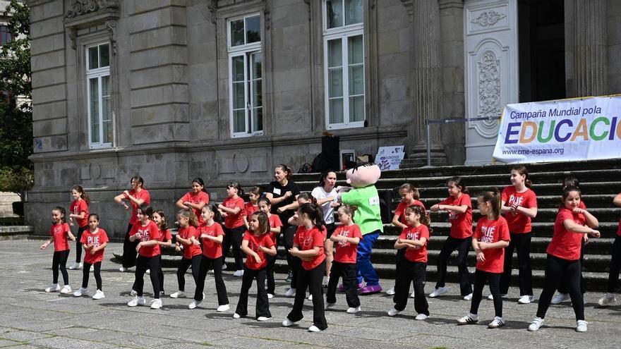 Un baile colectivo por una educación para todos