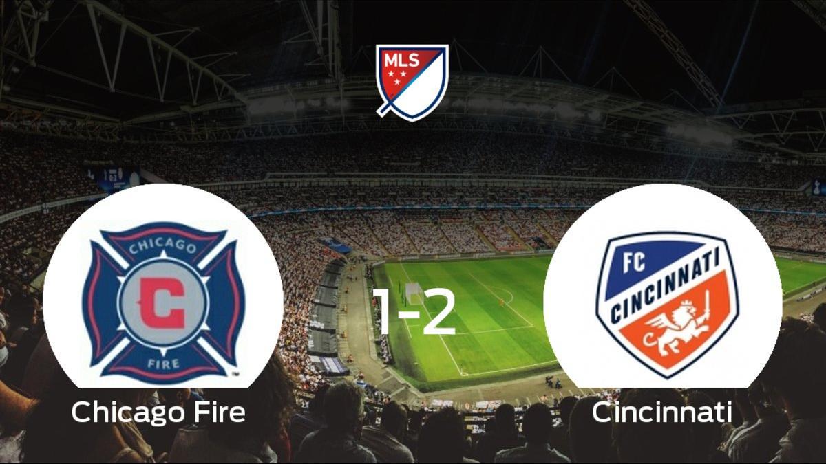 El Cincinnati vence por 1-2 al Chicago Fire